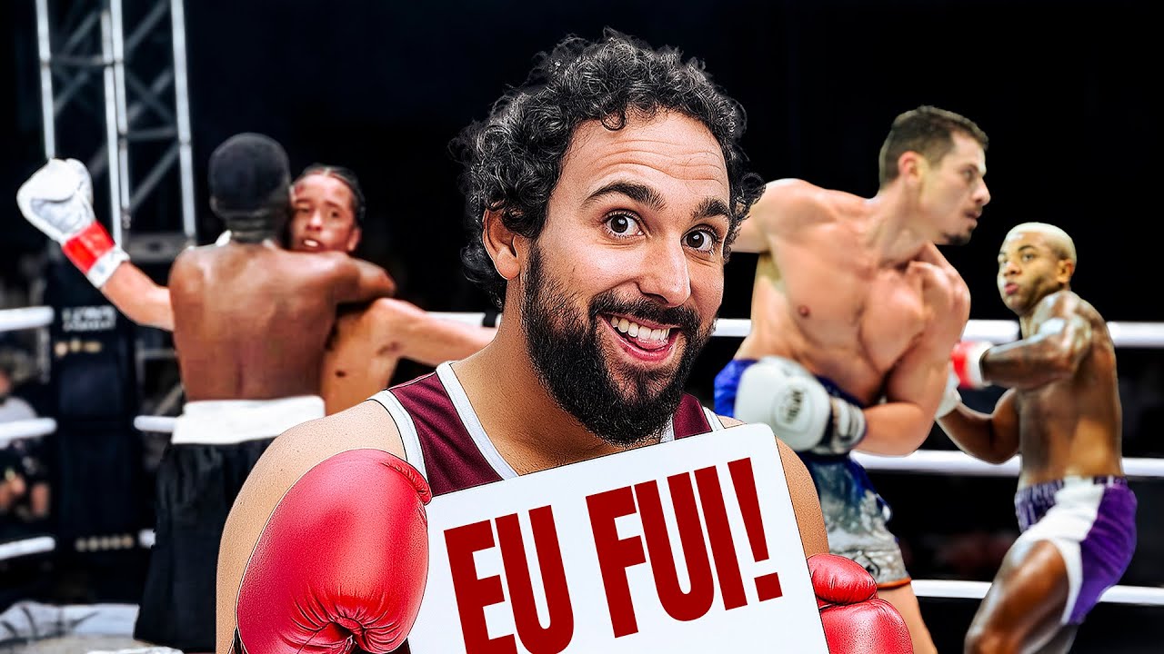 EU FUI NA LUTA DO JHONNY E XAMUEL 🥊🥹