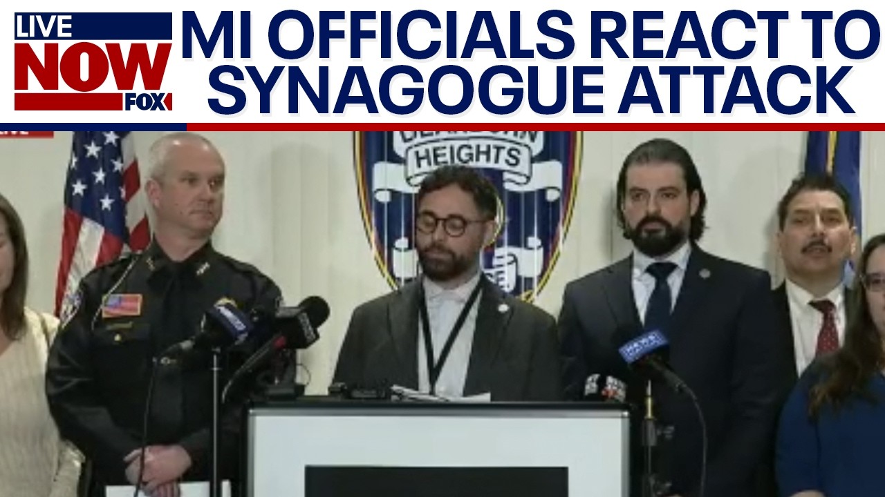 FULL: Dearborn Heights officials speak on Michigan Synagogue attack