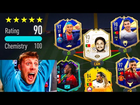 WORLDS FIRST 190 RATED FUT DRAFT CHALLENGE - FIFA 21