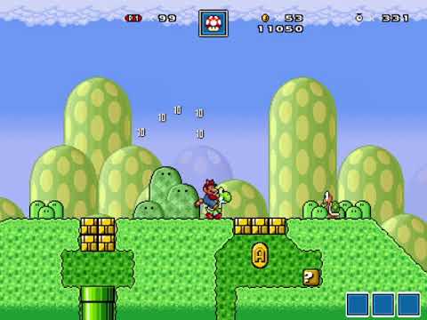 Super Mario Bros. X2 (Beta 4 Patch 4 HotFix): The Ultimate Expedition - Grassy Hills (World 1-5)