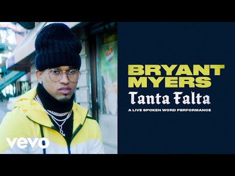 Bryant Myers - "Tanta Falta" - A Live Spoken Word Performance
