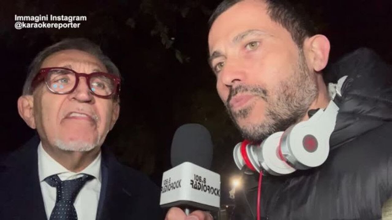 Il presidente del Senato La Russa ad Atreju canta "Goganga" di Giorgio Gaber