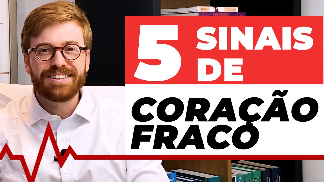 5 SINAIS DE CORAÇÃO FRACO (INSUFICIÊNCIA CARDÍACA)