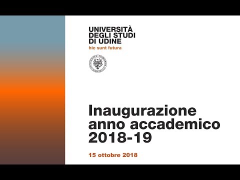 Inaugurazione anno accademico 2018/2019