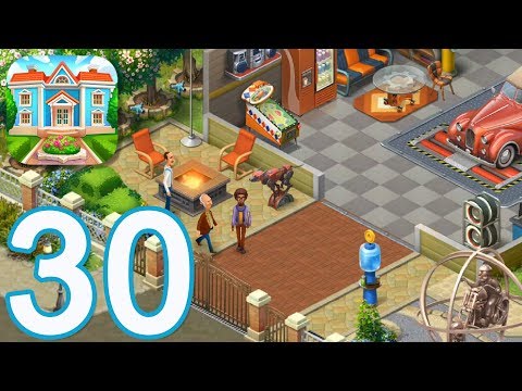 HOMESCAPES Story Walkthrough Gameplay #30 - Party Room - Day 3 (iOS, Android)