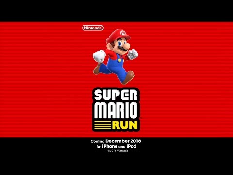 超級瑪利歐登上APPLE！《SUPER MARIO RUN》將於12月開放下載！