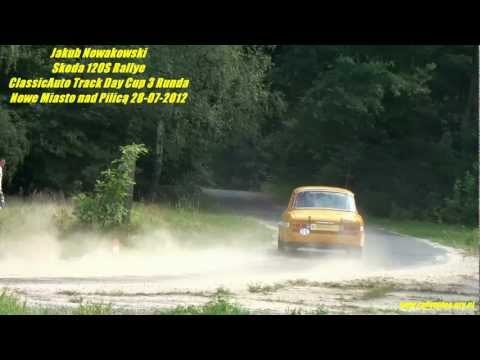 Jakub Nowakowski - Skoda 120S Rallye - ClassicAuto Track Day Cup 3 Runda NMnP 2012