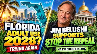 Florida Launches 2028 Adult Use Ballot Question! Jim Belushi Goes to Bat for Mass. Stop the Repeal