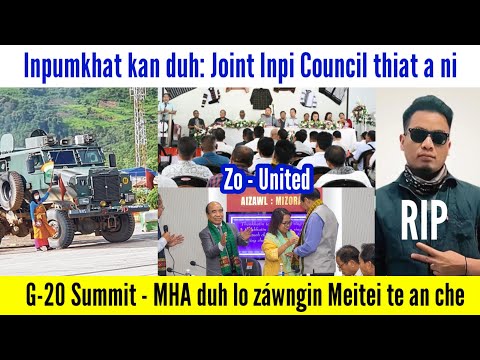 Zo-United din a ni ta/ Liangmei te an la inhrosa zel/ Indian Politics - NDA leh INDIA bihchianna