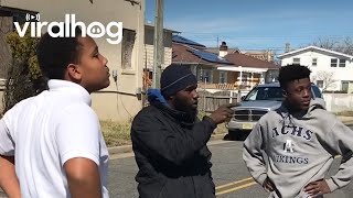 Stranger Interrupts Fight with a Lesson on Respect
