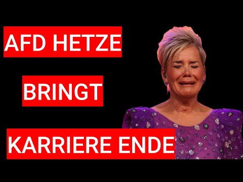 AfD HAS AN EFFECT - Inka Bause's career is ruined by AfD hate speech!