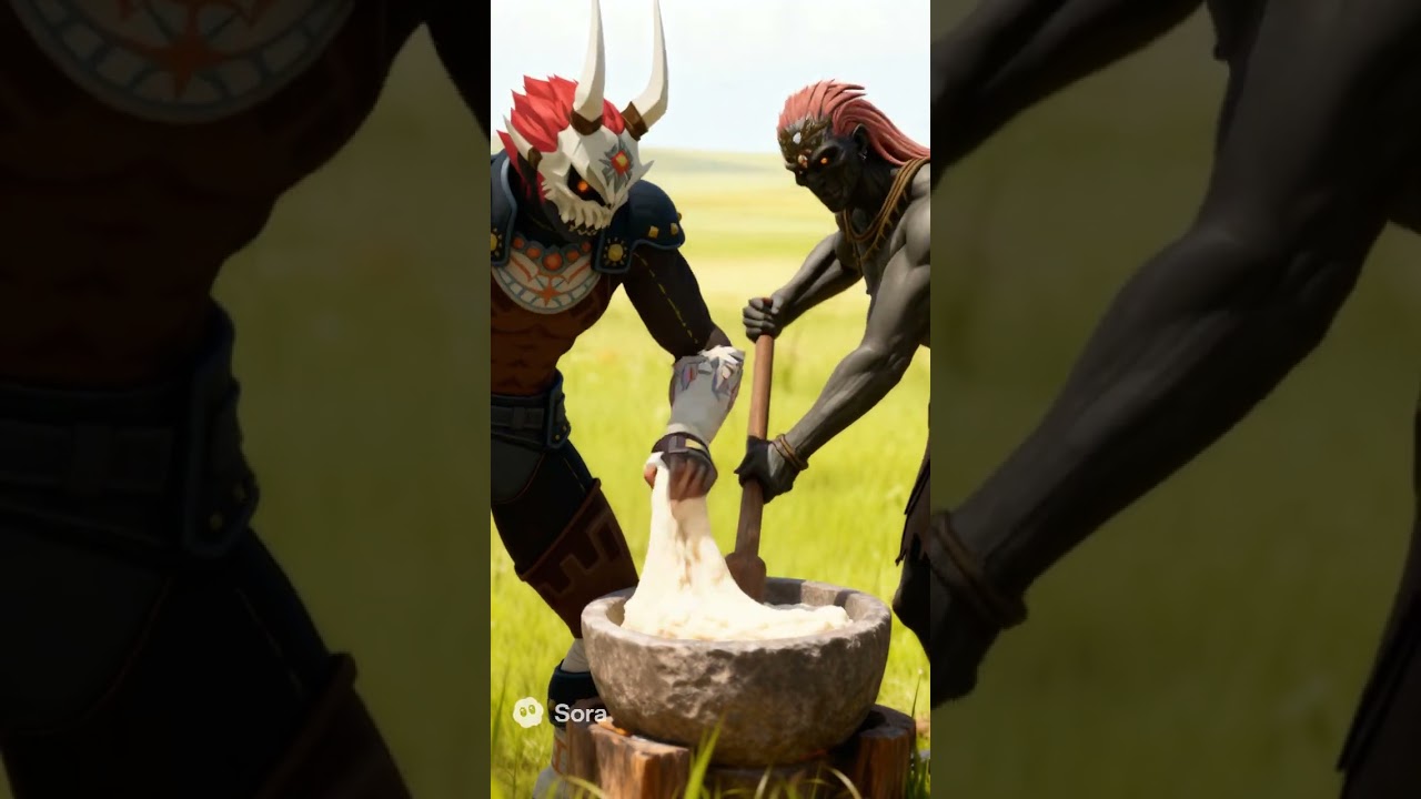 Wファントムの餅つき大会