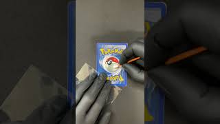 Lets see what PSA will grade this Shadowless Venusaur after restoration! #shorts #pokemon