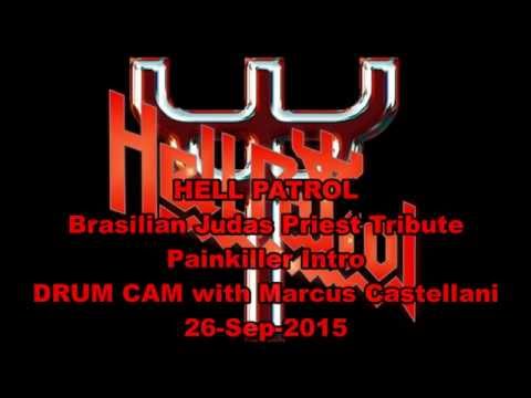 Painkiller Drum Cam 25 09 2015 (HELL PATROL - BRAZILIAN JUDAS PRIEST TRIBUTE)