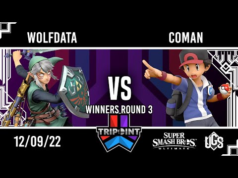 Tripoint Smash 171  -  Winners Round 3  -  Wolfdata(Link) Vs. Coman(Pokemon Trainer)