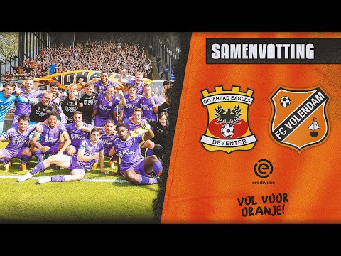 ✅ 𝐌𝐈𝐒𝐒𝐈𝐄 𝐇𝐀𝐍𝐃𝐇𝐀𝐕𝐈𝐍𝐆: 𝐁𝐄𝐇𝐀𝐀𝐋𝐃! | Samenvatting Go Ahead Eagles - FC Volendam: 3 - 0 (2022-2023)