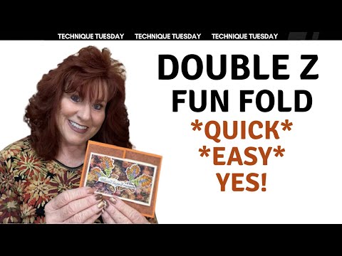 🤯EASY DOUBLE Z FUN FOLD - This will BLOW YOUR MIND!