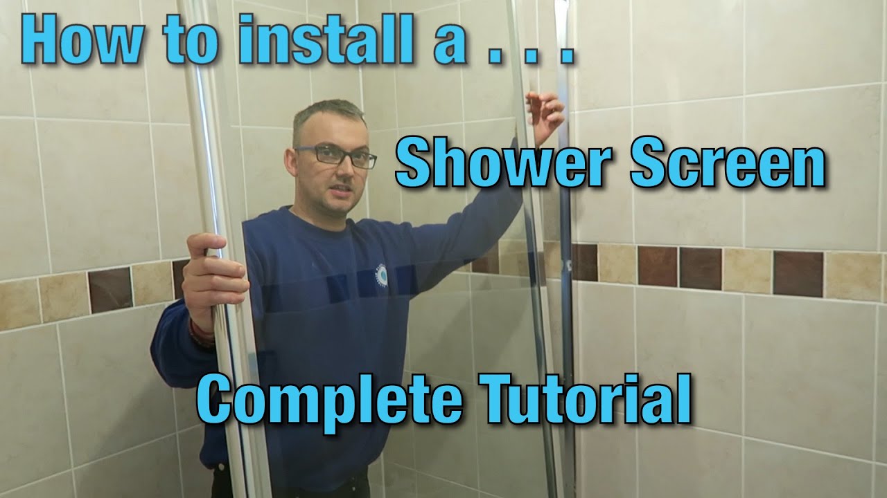 Watch video How to install a shower screen | Tutorial | Video Guide | DIY | Now How to install a shower screen | Tutorial | Video Guide | DIY |