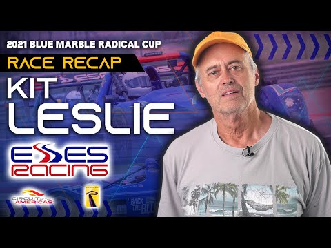 Radical SR3 driver Kit Leslie recaps Radical Cup COTA races | Esses Racing Track Support Review