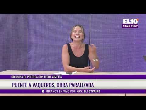 RIESGO PAÍS: CORTE DE LA OBRA DEL PUENTE VAQUEROS (CRÓNICA ANUNCIADA)