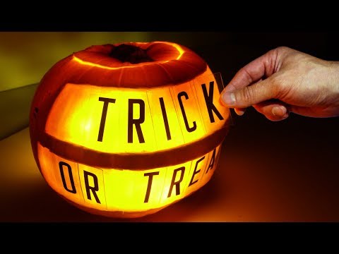 How To Create A Halloween Pumpkin Message Board