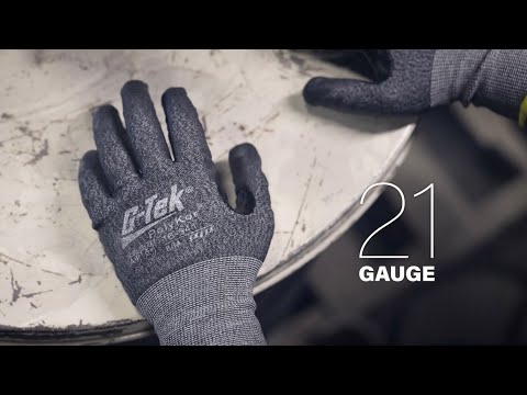 Hand Protection: G-Tek® PolyKor® Cut Resistant Gloves