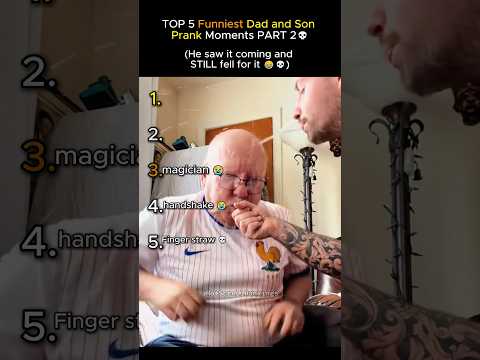 Top 5 Funniest Dad And Son Prank Moments Part 2 😭💀 #funny #memes #pranks