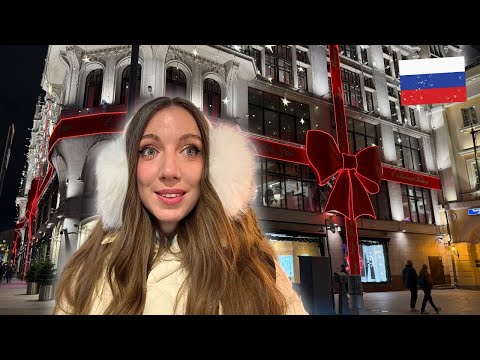 RUSSIA IN THE DARK? Walking Moscow streets alone at night! 👀 | Russia Vlog