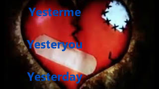 Stevie Wonder- Yesterme, Yesteryou, Yesterday (Lyrics)