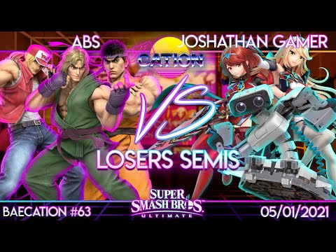 Baecation #63 - Smash Ultimate - BBM | Abs (Shotos) vs. Joshathan Gamer (ROB, Pyra) - Losers Semis