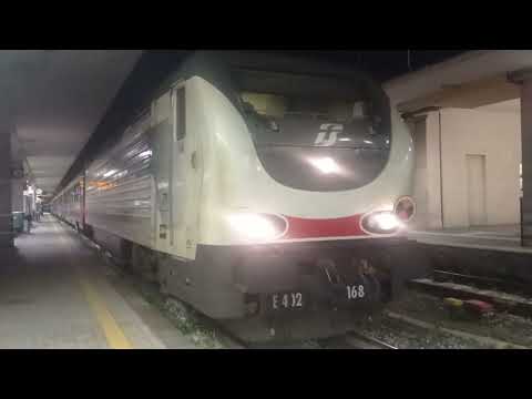 partenza di un icn (Salerno-Torino porta Nuova) dalla stazione di Salerno