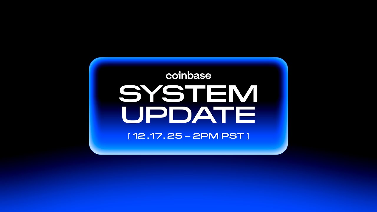 Coinbase System Update 2025