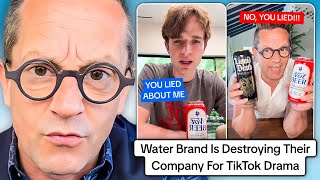 Water Brand Destroys Their Company After TikTok Drama