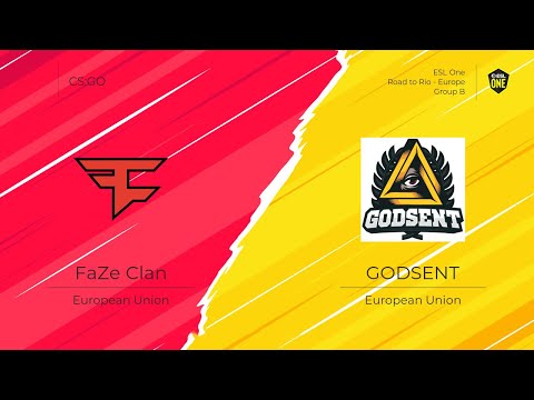 Faze Clan vs GODSENT - ESL One MAJOR Road to Rio - BEST MOMENTS - CSGO