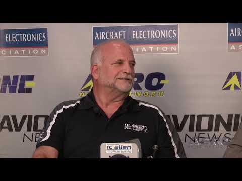 Aero-TV: Inside AEA 2021 - rc Allen instrument's Jim Turner