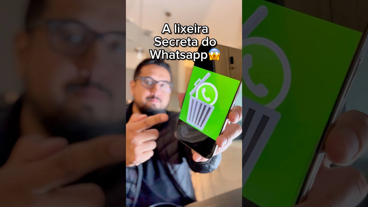 Como achar lixeira secreta do WhatsApp