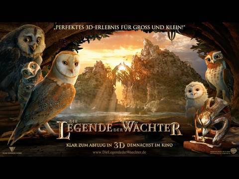 Die Legende der Wächter (Legend of the Guardians) Teaser Trailer deutsch german