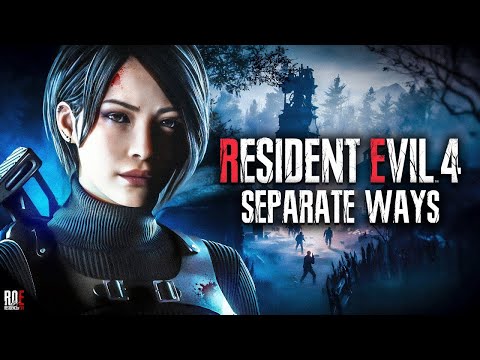 RESIDENT EVIL 4 REMAKE SEPARATE WAYS Walkthrough Gameplay Part 4 - LUIS (RE4 DLC)
