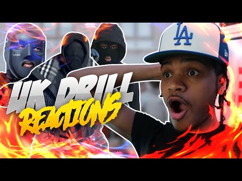 AMERICAN REACTS TO UK DRILL MUSIC PT.2