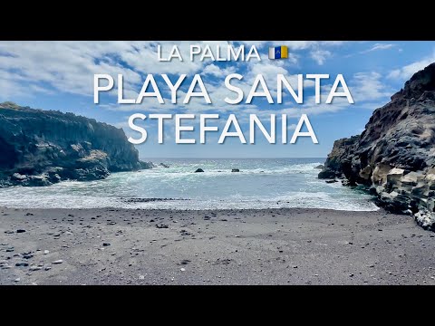 Playa Santa Stefania, La Palma (4K)