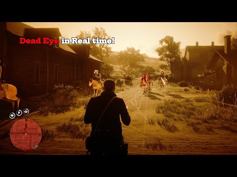 So this is what Dead Eye looks like in real time 