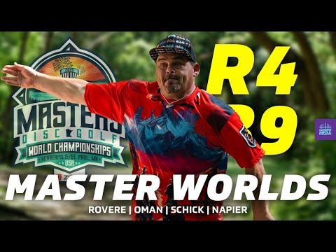 2025 PDGA Professional Masters World Championships | R4B9 | Rovere, Oman, Schick, Napier