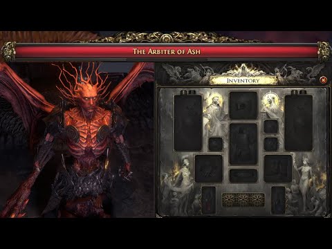 PoE2 Gearless - Arbiter of Ash (no weapons/armour/jewellery/flasks/jewels)