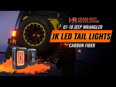 2007 - 2018 Jeep Wrangler JK LED Taillight Upgrade From Morimoto | Headlight Revolution