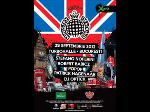 Dj Optick LIVE (warm-up set) - Ministry Of Sound Made in London Bucharest - sept 2012 full set