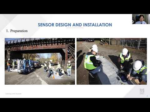 Distributed Sensing Textile for Bridge Monitoring
