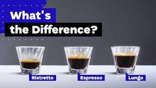 Ristretto, Espresso vs Lungo: What's the difference