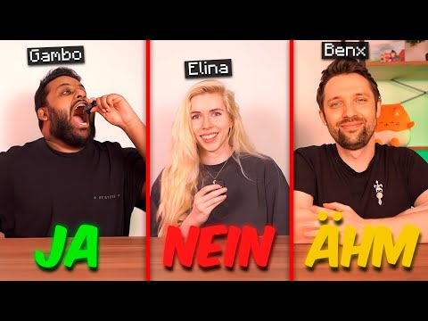 die DÜMMSTE JA NEIN NICHT Challenge mit BENX und GAMBO