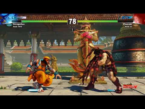 SFV~ Rashid (Incognitus) vs. NeCalli (Phenom) HD