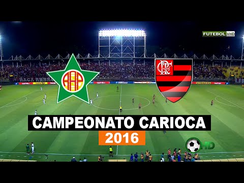 Gols - Portuguesa-RJ 0 x 5 Flamengo - Campeonato Carioca 2016 - 10/02/2016 - Futebol HD